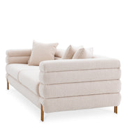 Canapea York, bouclé crem