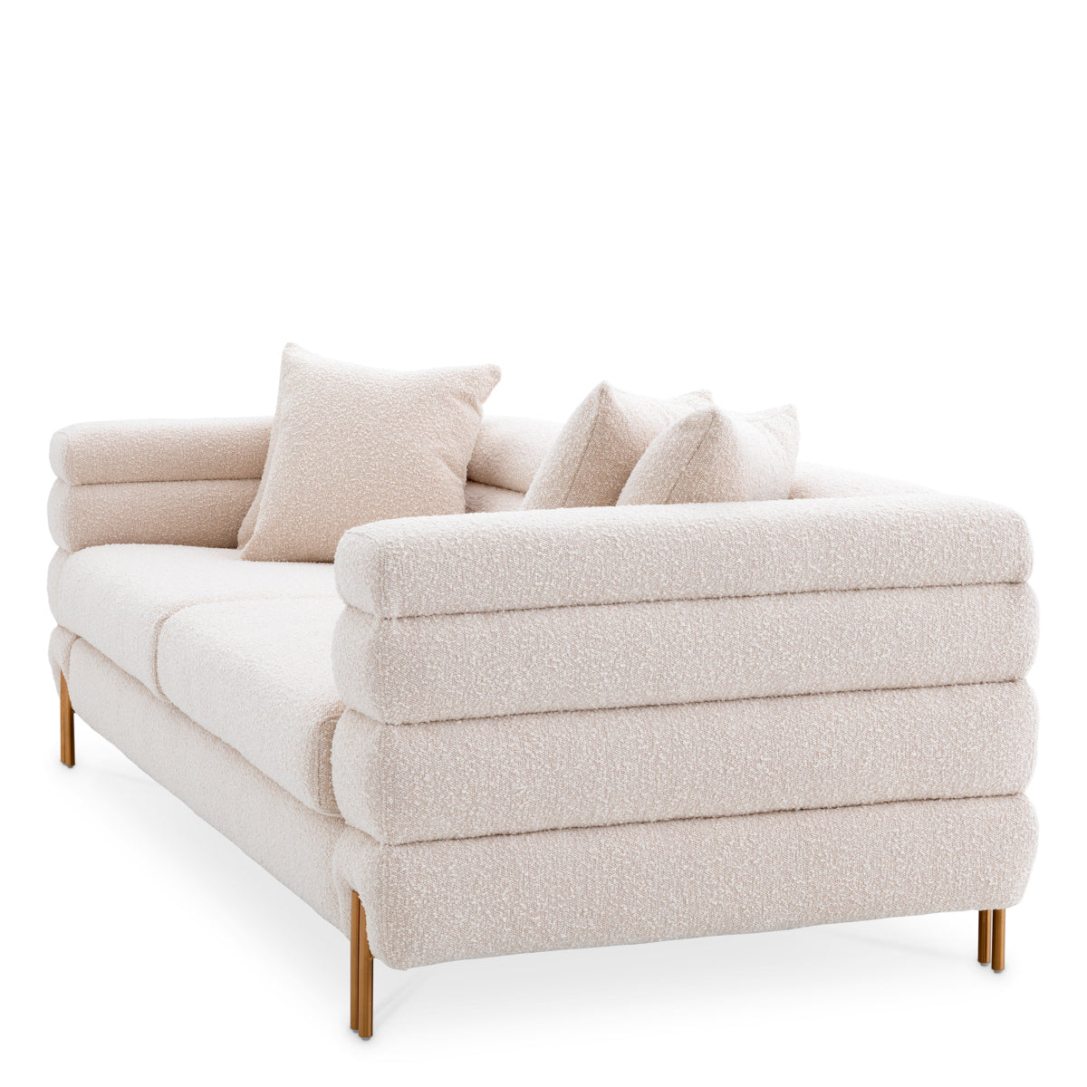 Canapea York, bouclé crem