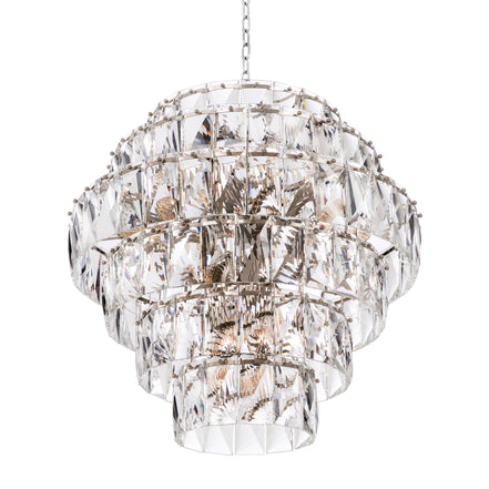 Candelabru Amazone L, finisaj nichel