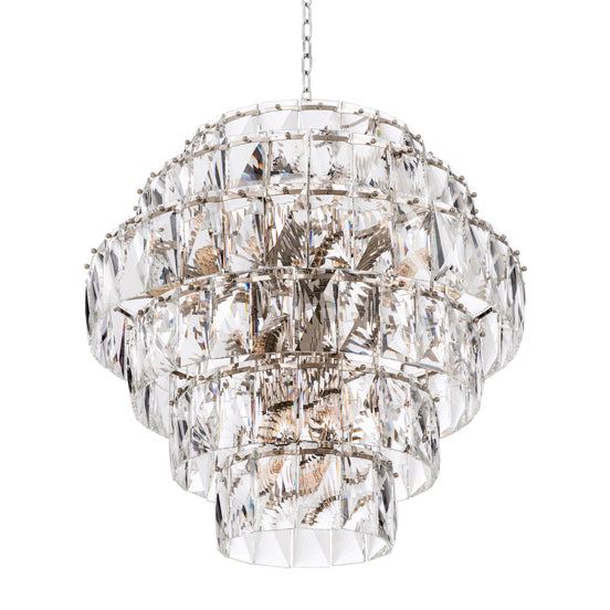 Candelabru Amazone L, finisaj nichel