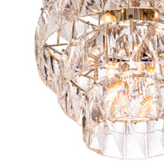 Candelabru Amazone L, finisaj nichel