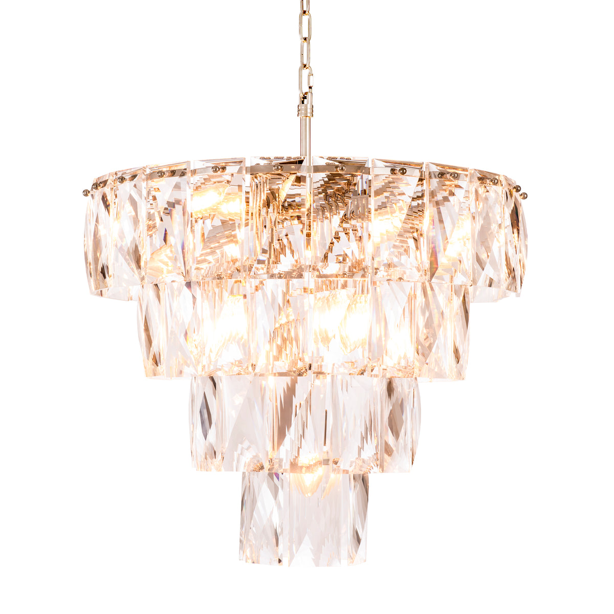 Candelabru Amazone S, finisaj nichel
