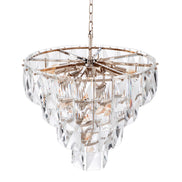 Candelabru Amazone S, finisaj nichel