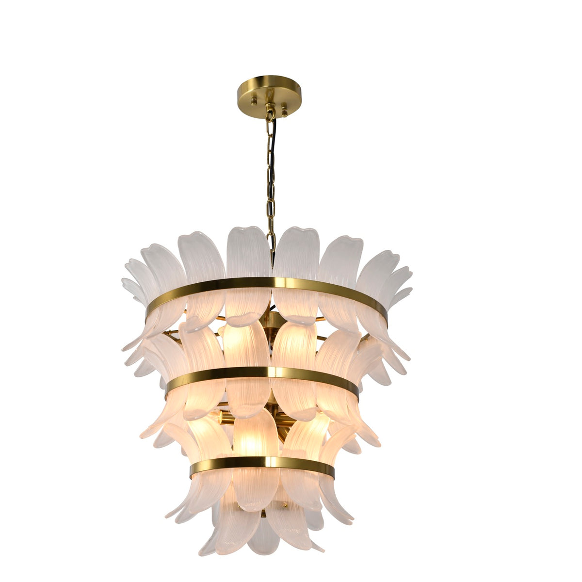 Candelabru Ameline, alamă antichizată