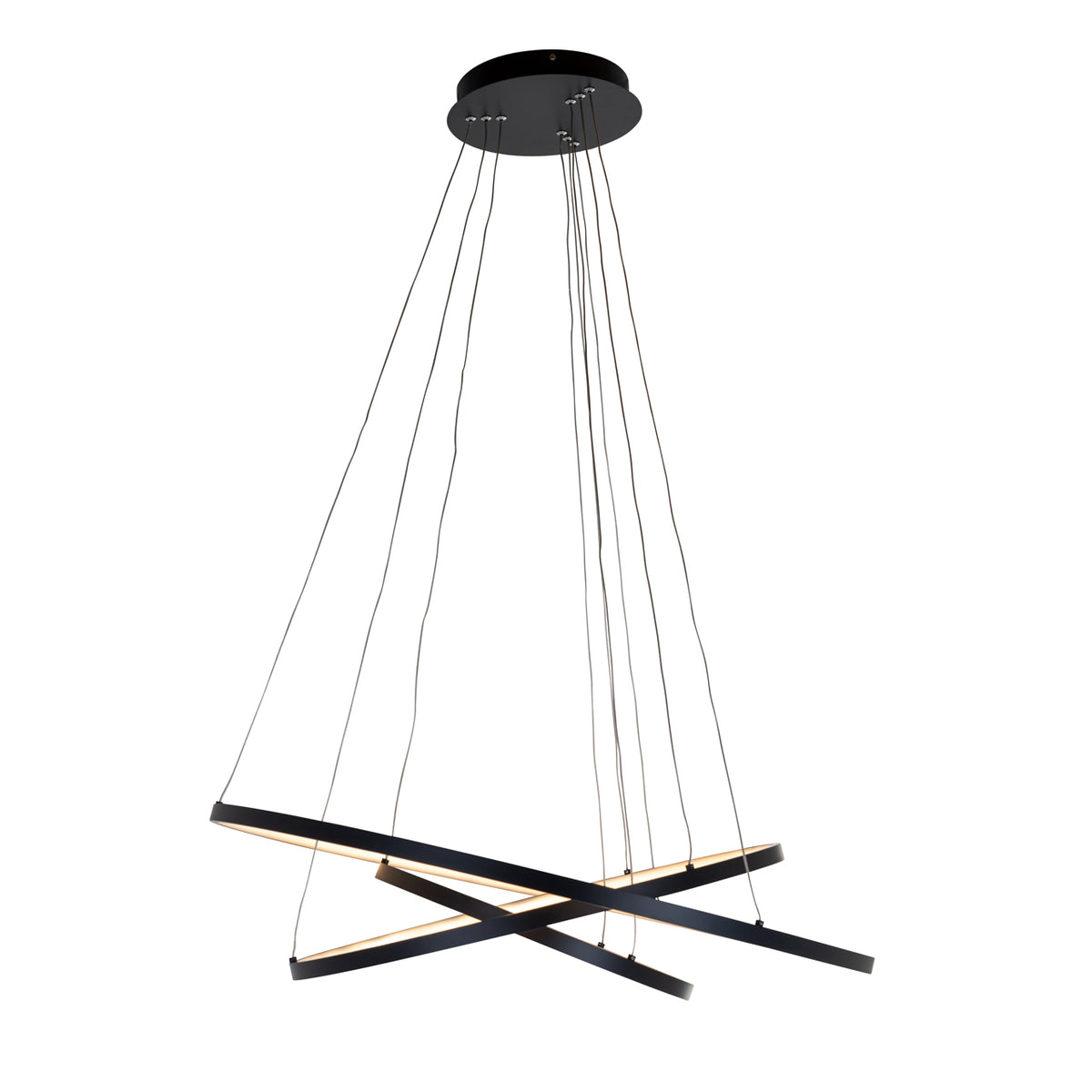 Candelabru Amira, negru