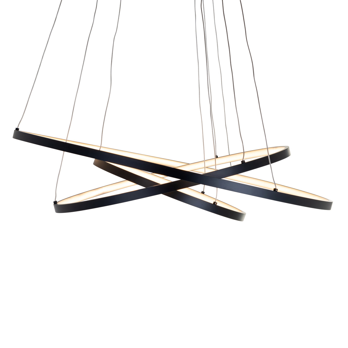 Candelabru Amira, negru