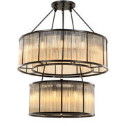 Candelabru Bernardi, finisaj bronz cu reflexe