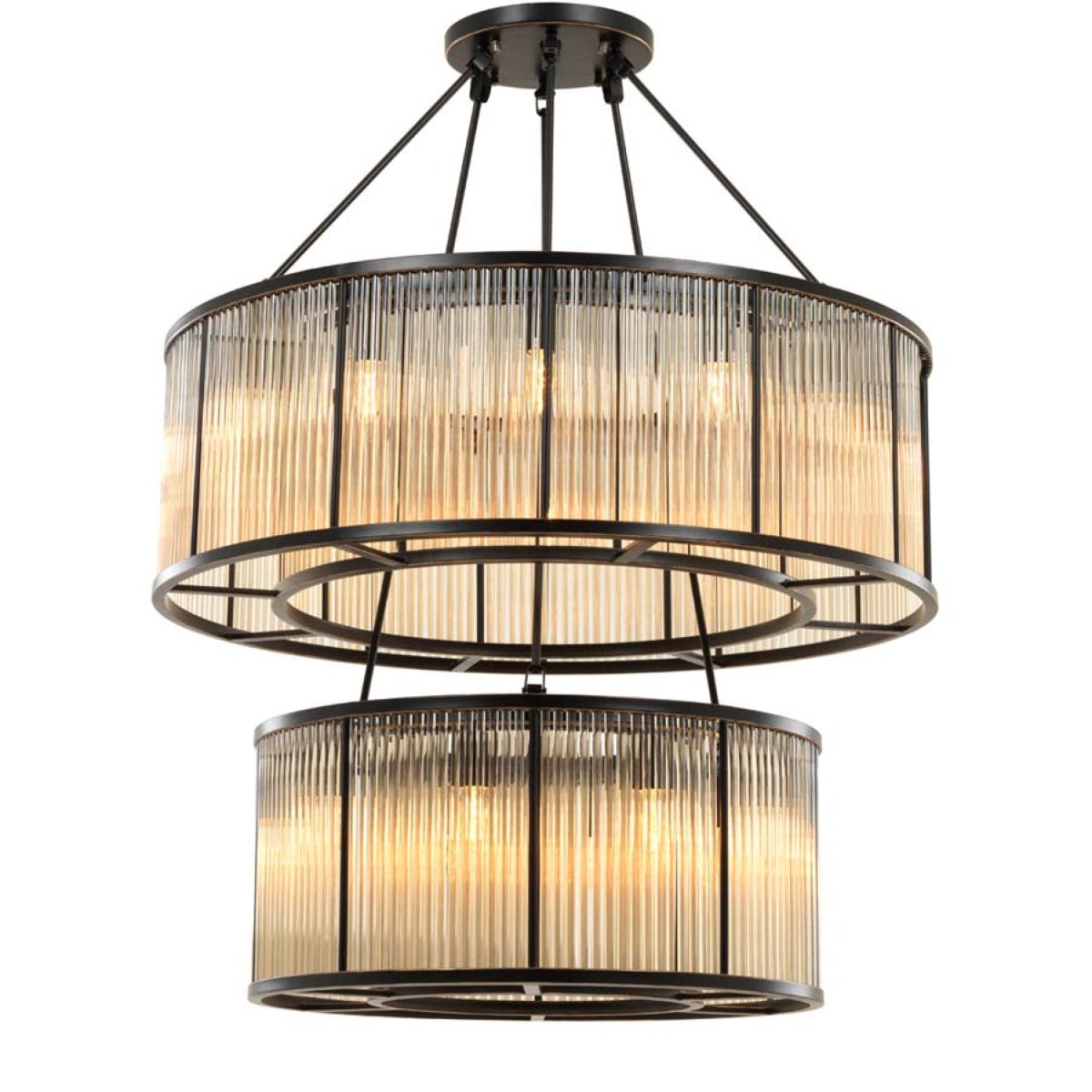 Candelabru Bernardi, finisaj bronz cu reflexe
