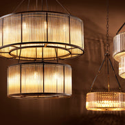 Candelabru Bernardi, finisaj bronz cu reflexe