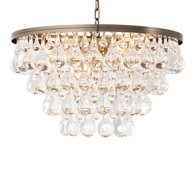 Candelabru Bolzano, finisaj alamă periată deschisă