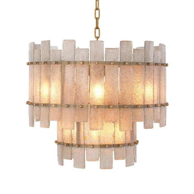 Candelabru Caprera, finisaj alamă antichizată
