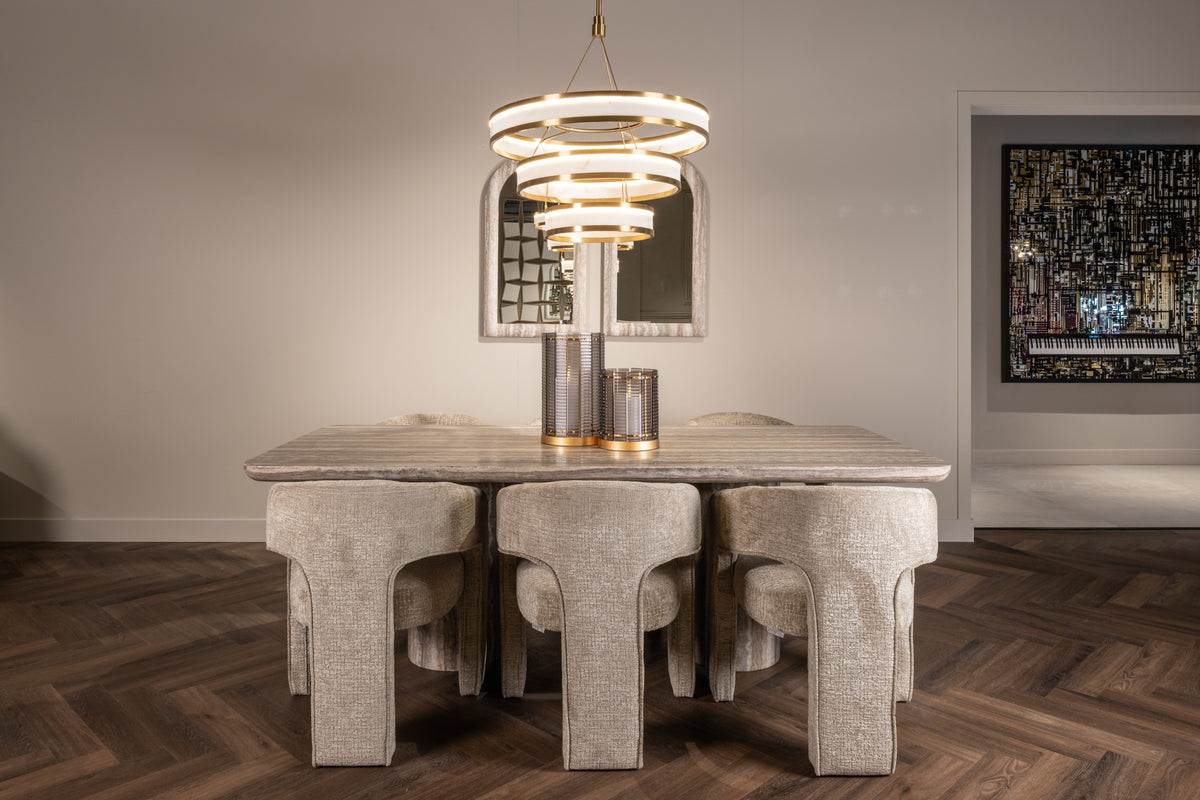 Candelabru Cealora, alb – ambient