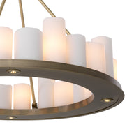 Candelabru Commodore ø 90 cm, finisaj alamă periată deschisă