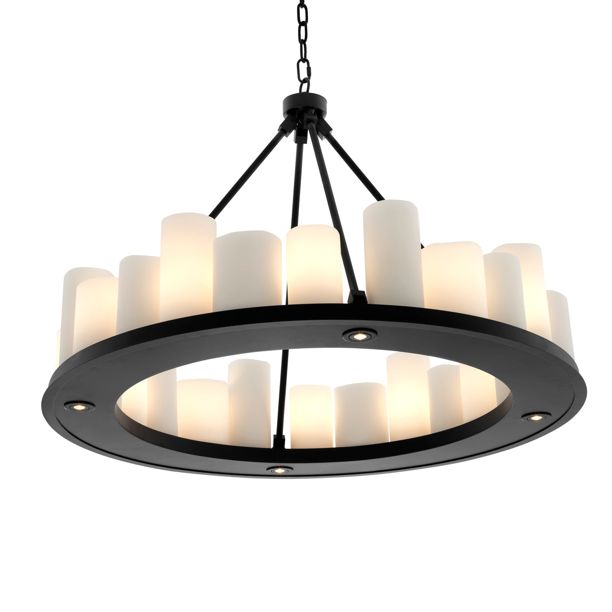 Candelabru Commodore ø 90 cm, finisaj negru