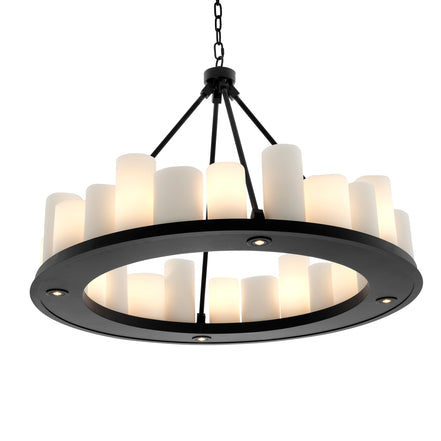 Candelabru Commodore ø 90 cm, finisaj negru
