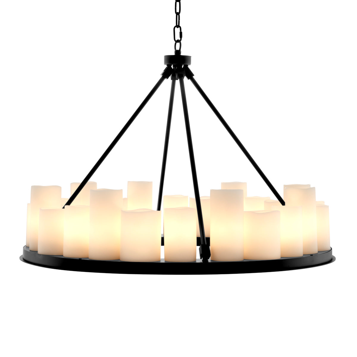 Candelabru Commodore ø 90 cm, finisaj negru