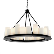 Candelabru Commodore ø 90 cm, finisaj negru