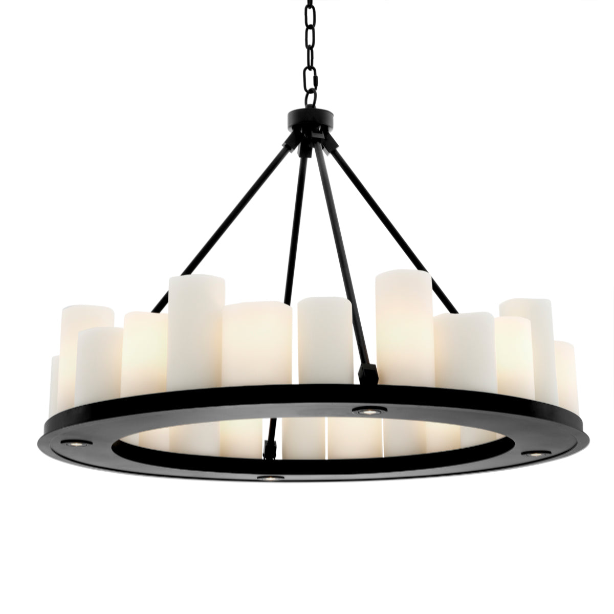 Candelabru Commodore ø 90 cm, finisaj negru