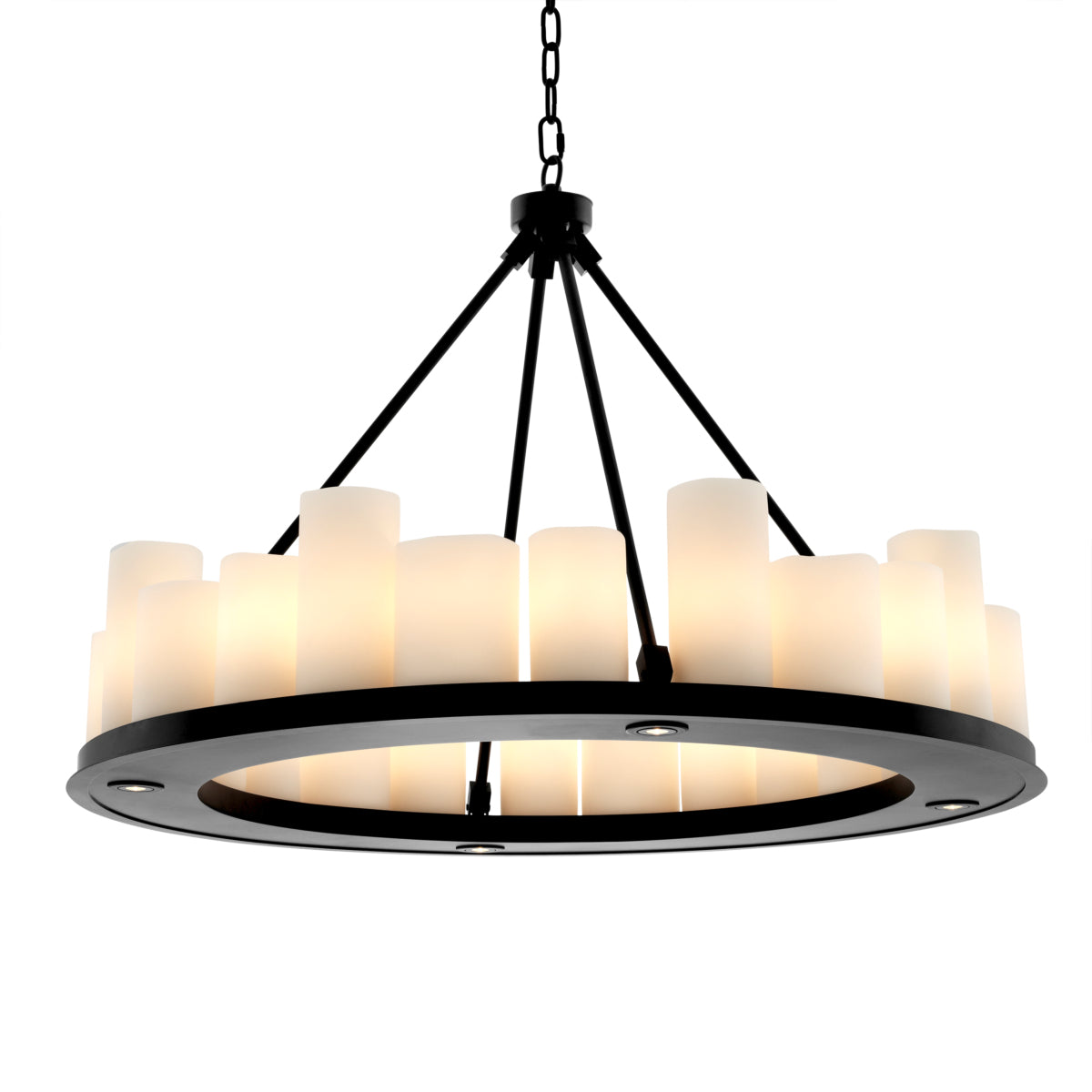 Candelabru Commodore ø 90 cm, finisaj negru
