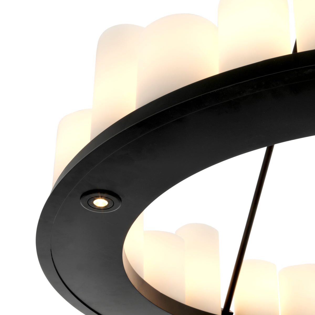 Candelabru Commodore ø 90 cm, finisaj negru