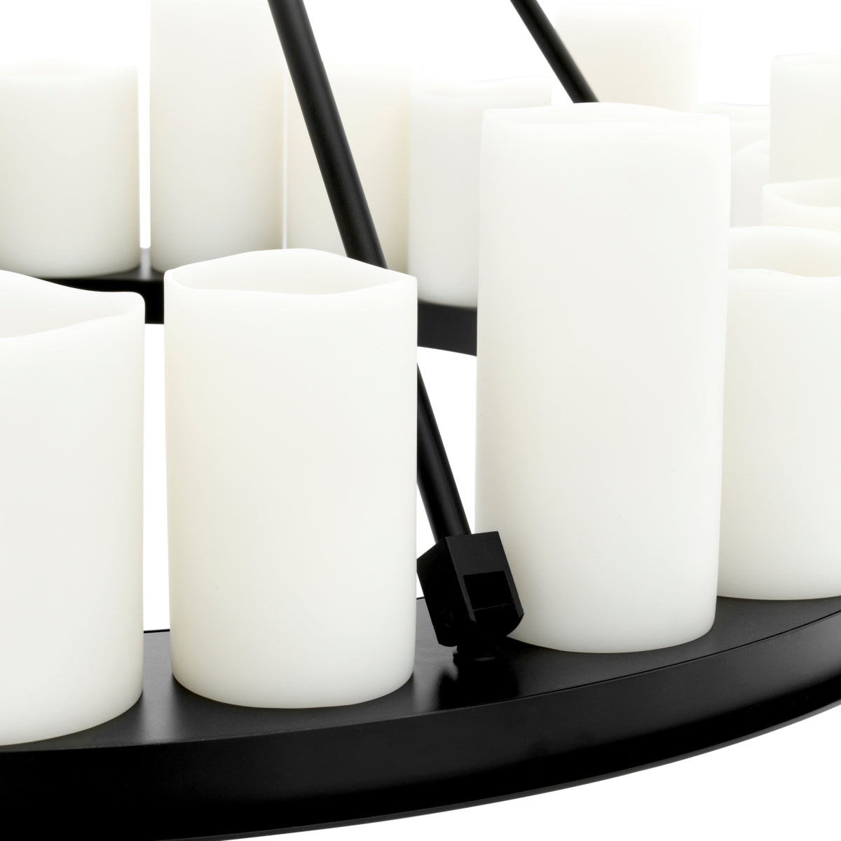 Candelabru Commodore ø 90 cm, finisaj negru