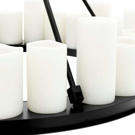 Candelabru Commodore ø 90 cm, finisaj negru