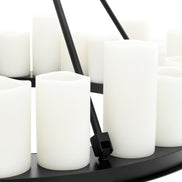 Candelabru Commodore ø 90 cm, finisaj negru