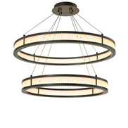 Candelabru Damien Double, finisaj bronz cu reflexe