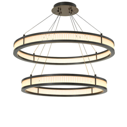 Candelabru Damien Double, finisaj bronz cu reflexe