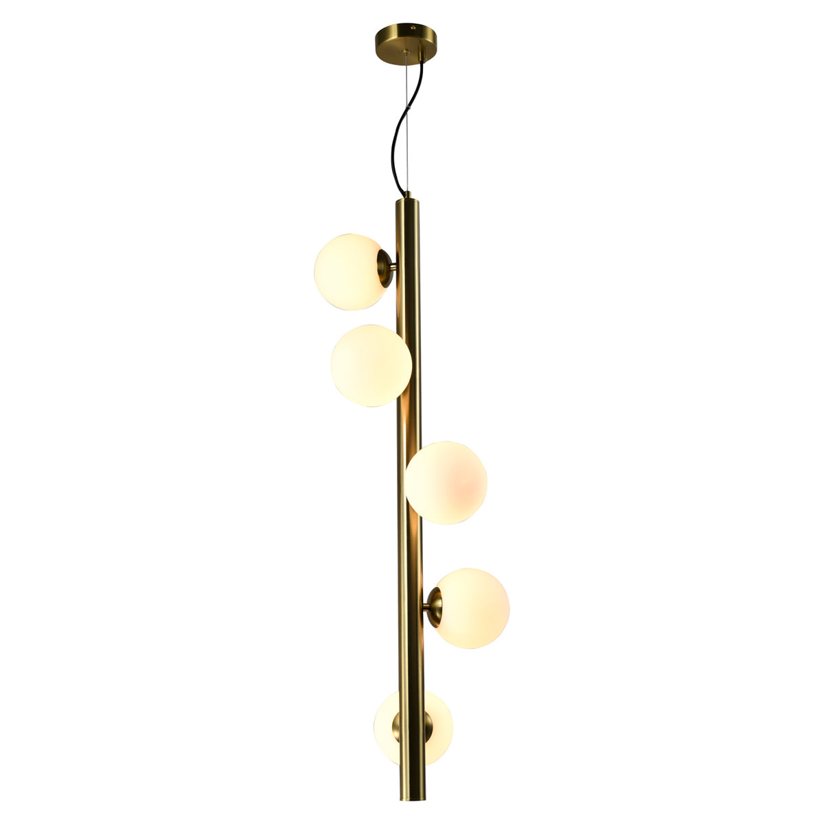 Candelabru Elorie, alamă antichizată