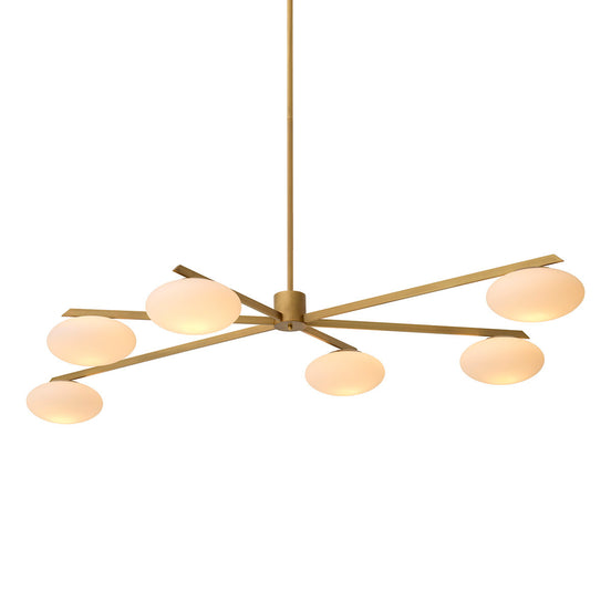 Candelabru Evergreen L, finisaj alamă antichizată