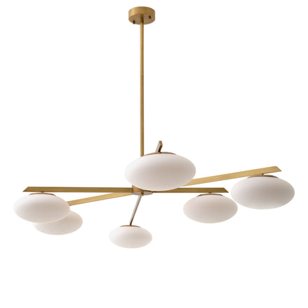 Candelabru Evergreen L, finisaj alamă antichizată