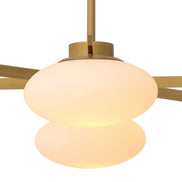 Candelabru Evergreen L, finisaj alamă antichizată