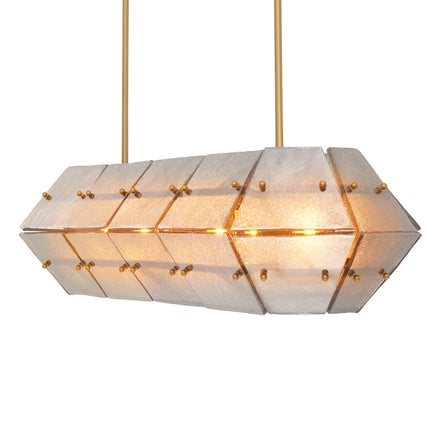 Candelabru Ferrucci, finisaj alamă antichizată
