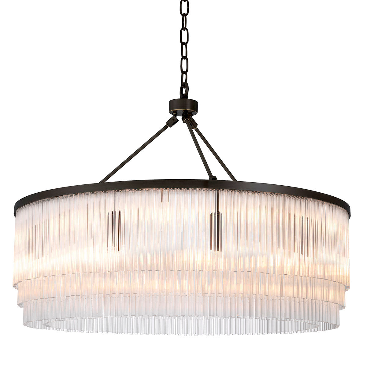 Candelabru Hector L, finisaj bronz cu reflexe