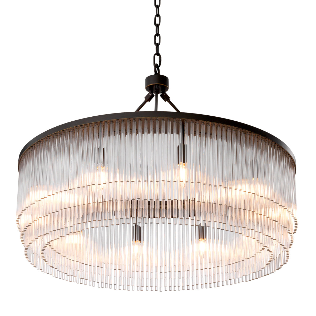 Candelabru Hector L, finisaj bronz cu reflexe