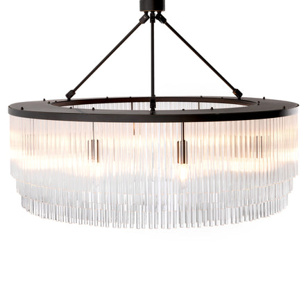 Candelabru Hector L, finisaj bronz cu reflexe