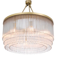 Candelabru Hector S, finisaj alamă periată deschisă