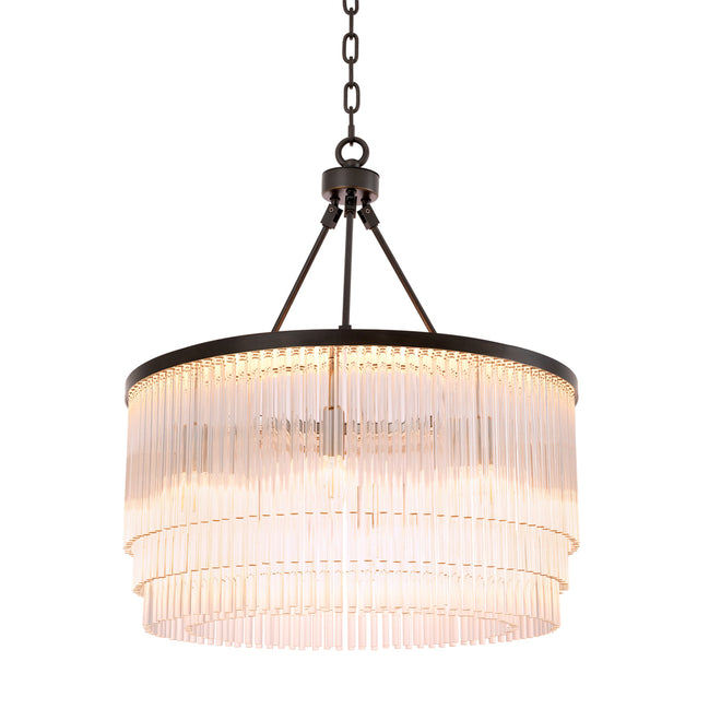 Candelabru Hector S, finisaj bronz cu reflexe