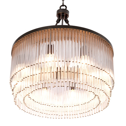 Candelabru Hector S, finisaj bronz cu reflexe
