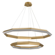 Candelabru Helvetia L, finisaj alamă antichizată