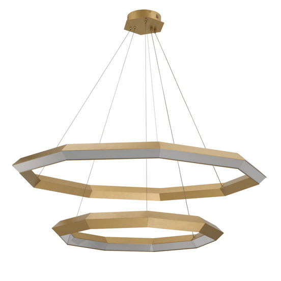 Candelabru Helvetia L, finisaj alamă antichizată