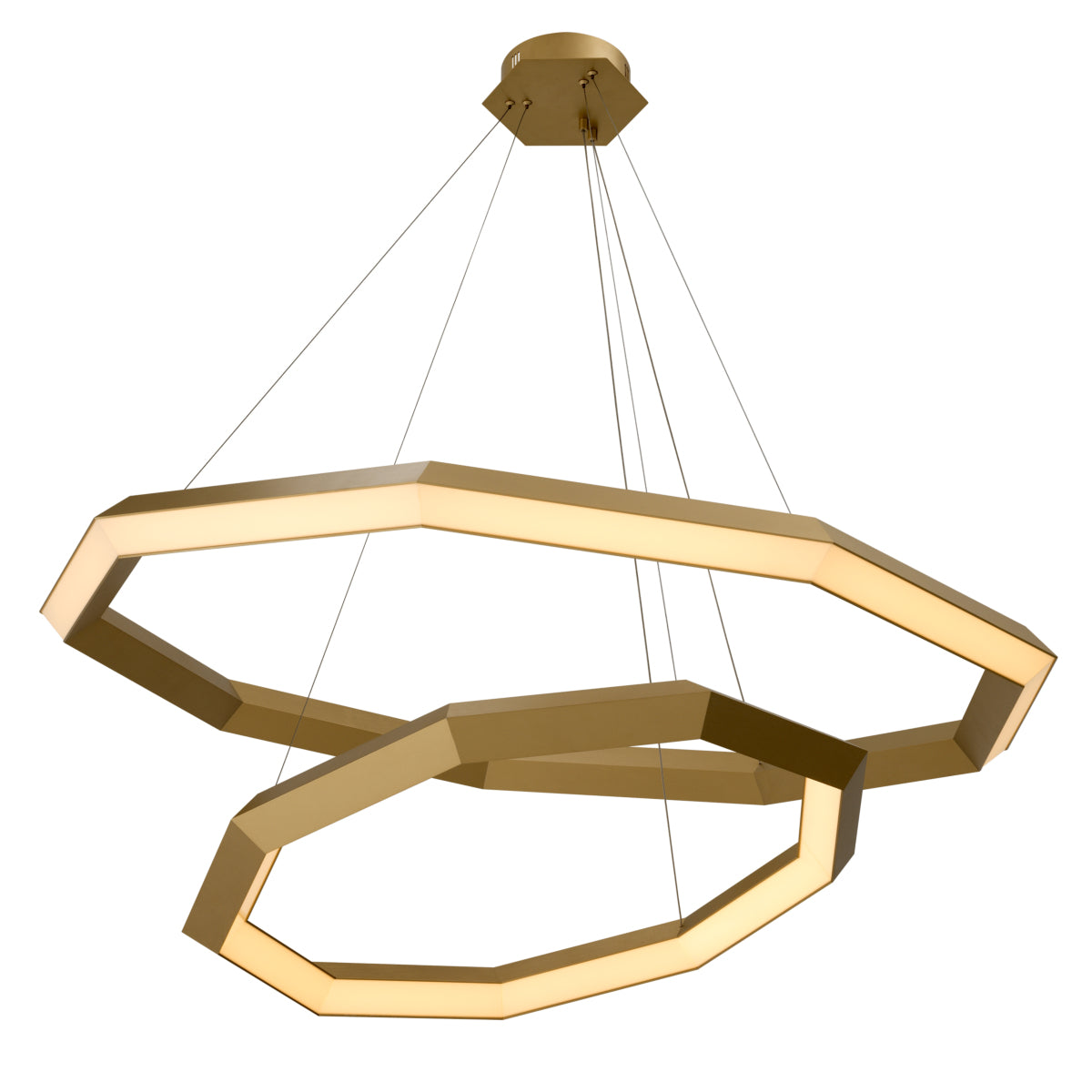Candelabru Helvetia L, finisaj alamă antichizată