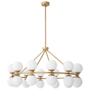 Candelabru Hutchinson, finisaj alamă antichizată
