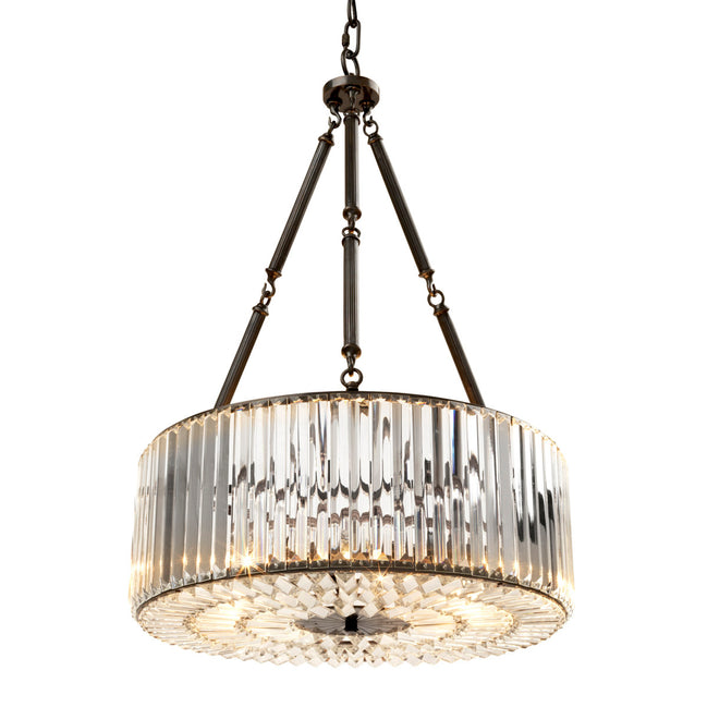 Candelabru Infinity, finisaj bronz cu reflexe