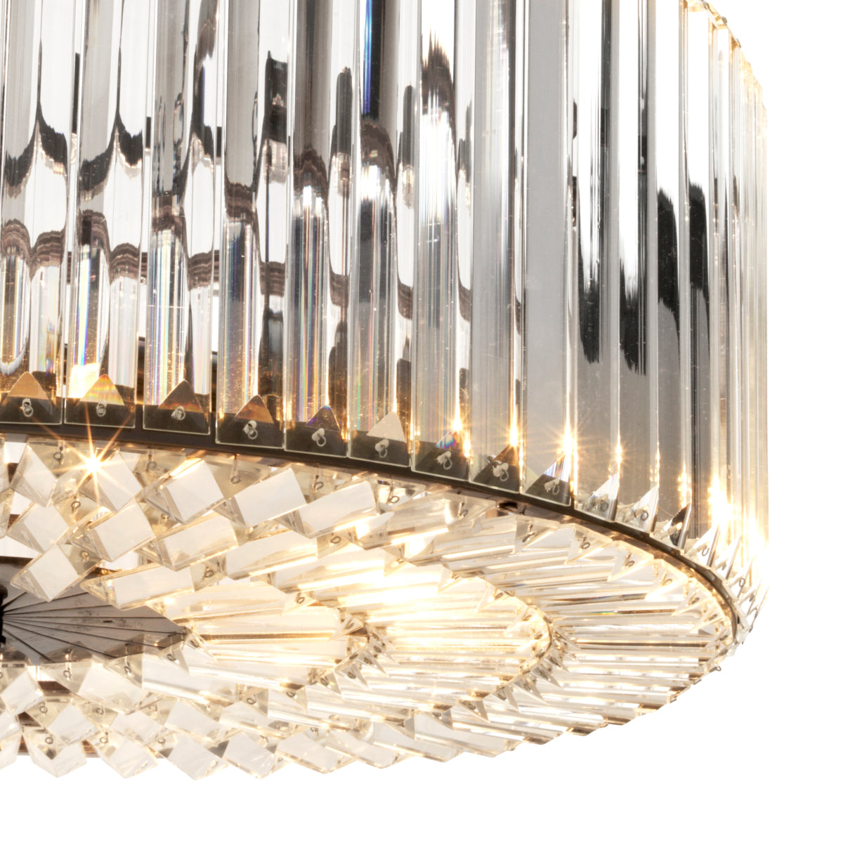 Candelabru Infinity, finisaj bronz cu reflexe