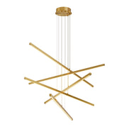 Candelabru Kimpton, finisaj alamă antichizată