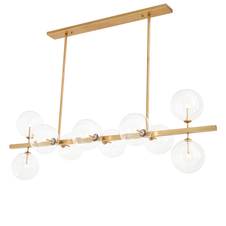 Candelabru Largo, finisaj alamă antichizată