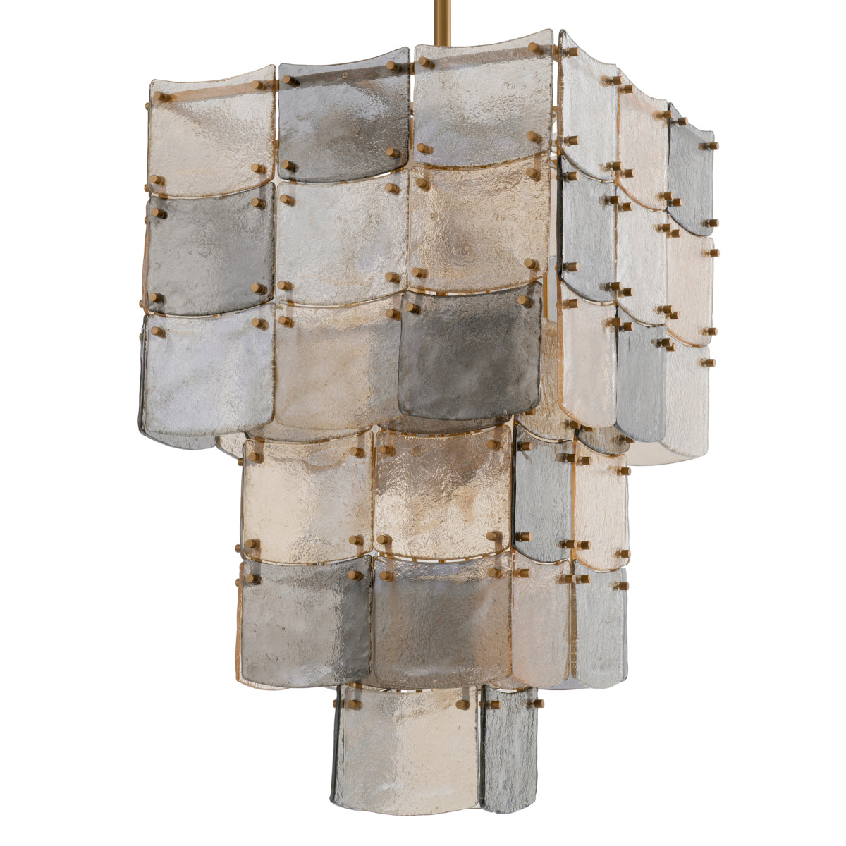 Candelabru Laurent, finisaj alamă antichizată