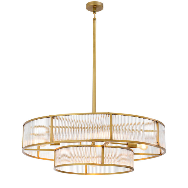 Candelabru Montparnasse, finisaj alamă antichizată